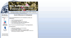 Desktop Screenshot of kulturglossar.de
