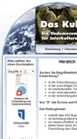 Mobile Screenshot of kulturglossar.de